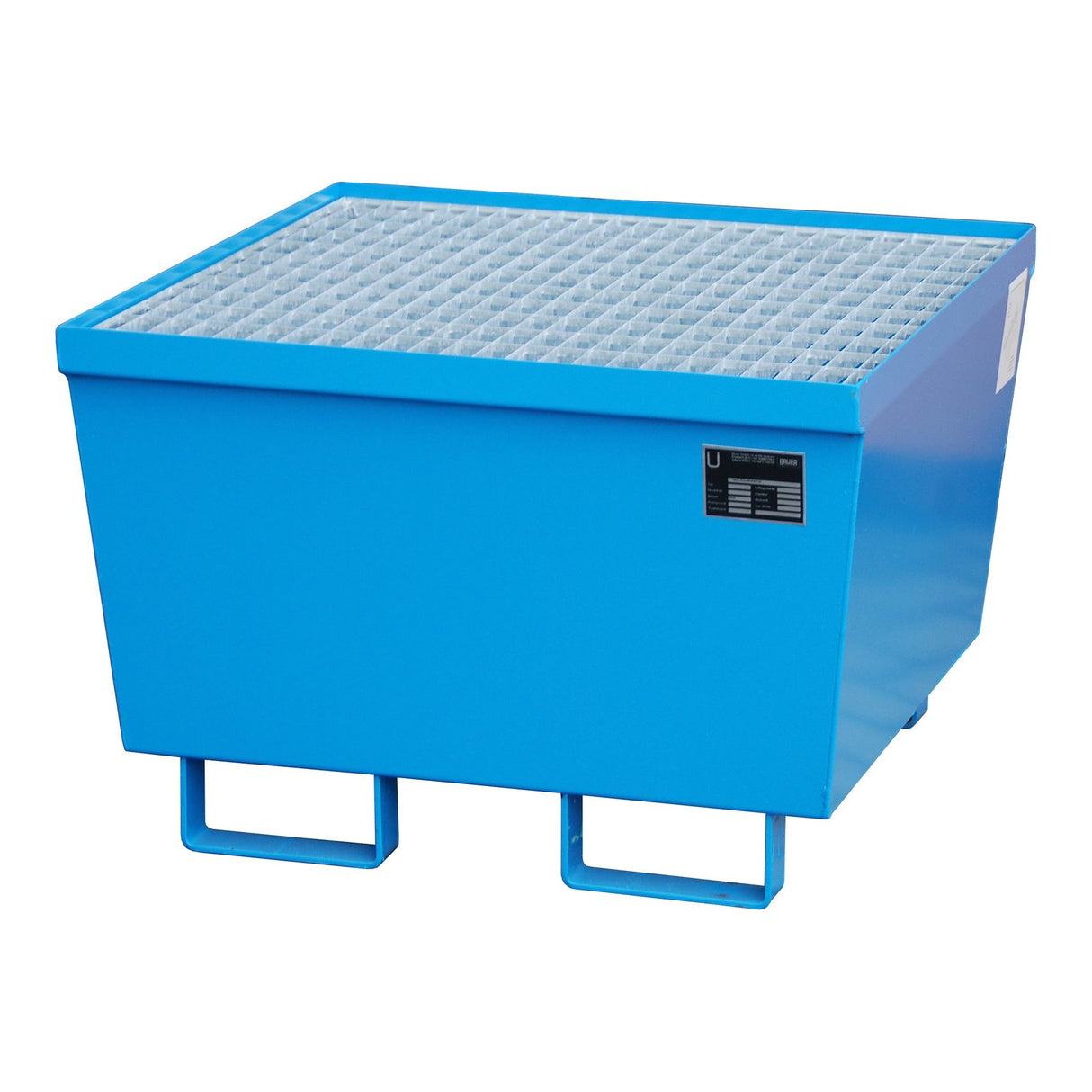 BAUER Südlohn Auffangwanne Typ AM-1 RAL 5012 Lichtblau - Art.-Nr. 4447-01-0000-3