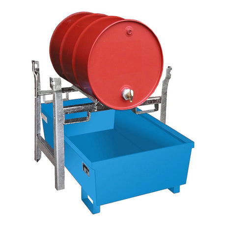 BAUER Südlohn Auffangwanne Typ FRA-1 RAL 5012 Lichtblau - Art.-Nr. 4447-10-2000-3