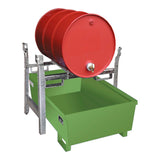 BAUER Südlohn Auffangwanne Typ FRA-1 RAL 6011 Resedagrün - Art.-Nr. 4447-10-2000-4