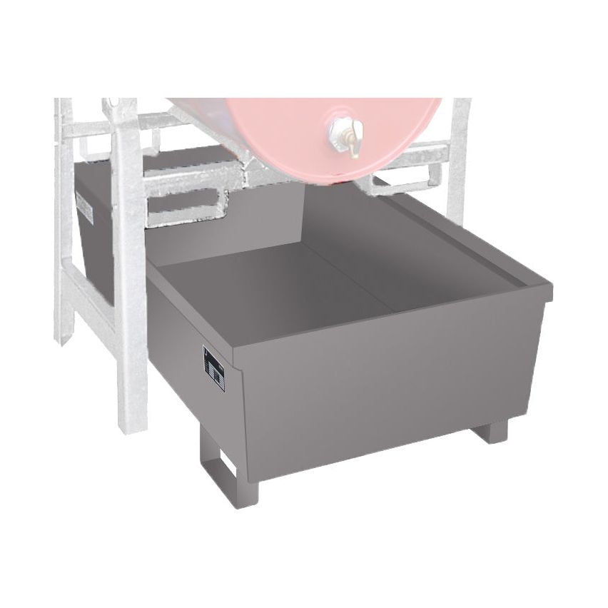 BAUER Südlohn Auffangwanne Typ FRA-1 RAL 7005 Mausgrau - Art.-Nr. 4447-10-2000-5