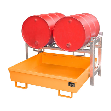 BAUER Südlohn Auffangwanne Typ FRA-2 RAL 2000 Gelborange - Art.-Nr. 4447-11-2000-1