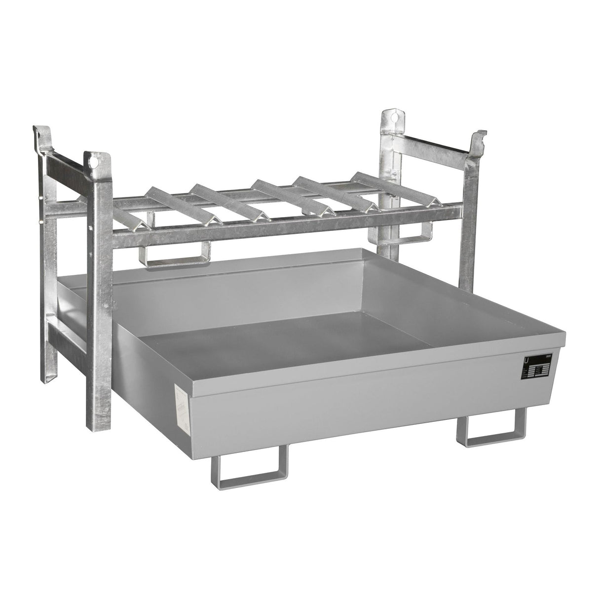 BAUER Südlohn Auffangwanne Typ FRA-3 RAL 7005 Mausgrau - Art.-Nr. 4447-11-3000-5