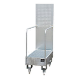 BAUER Südlohn Fahrbare Auffangwanne mit Lochplattenwand Typ LPW 60-3 - Art.-Nr. 4447-57-0000-7