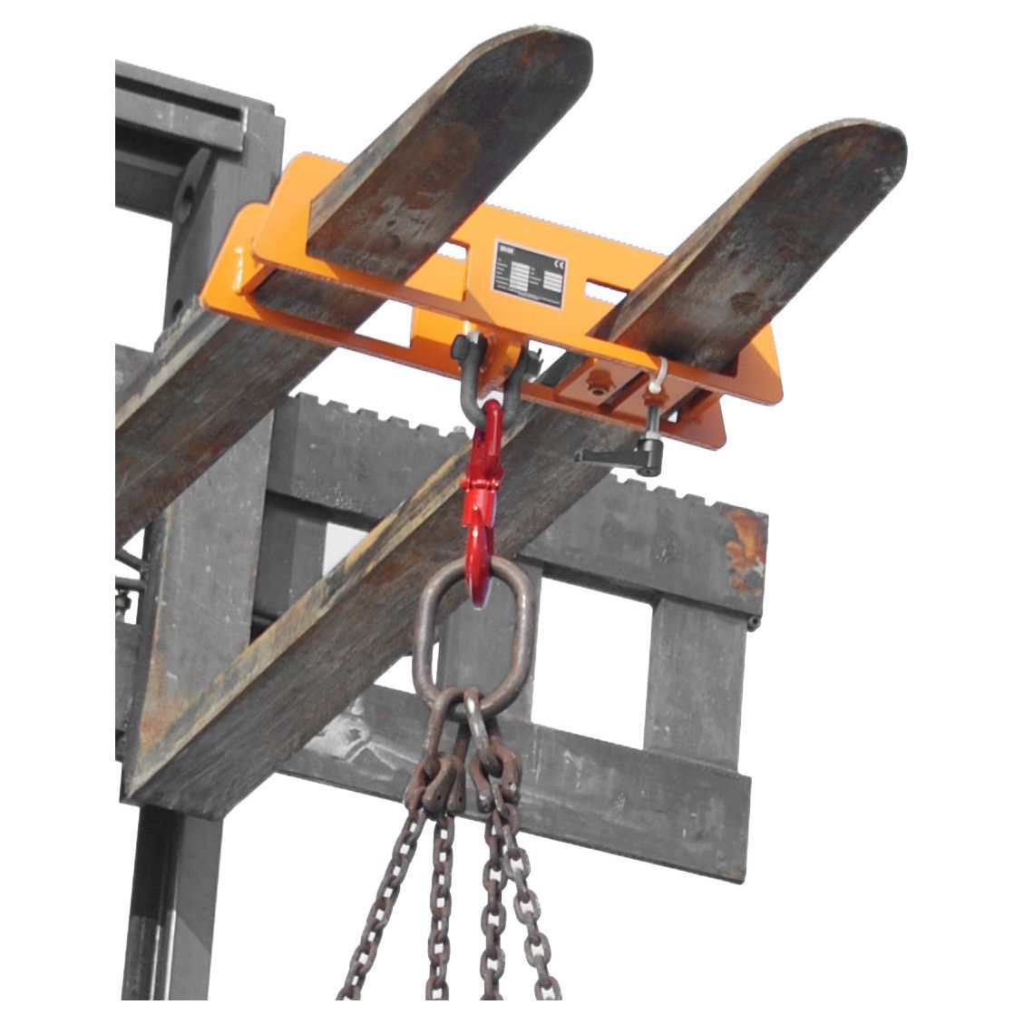 BAUER Südlohn Lasthaken Typ LH-II 5,0 RAL 2000 Gelborange - Art.-Nr. 4453-03-0000-1