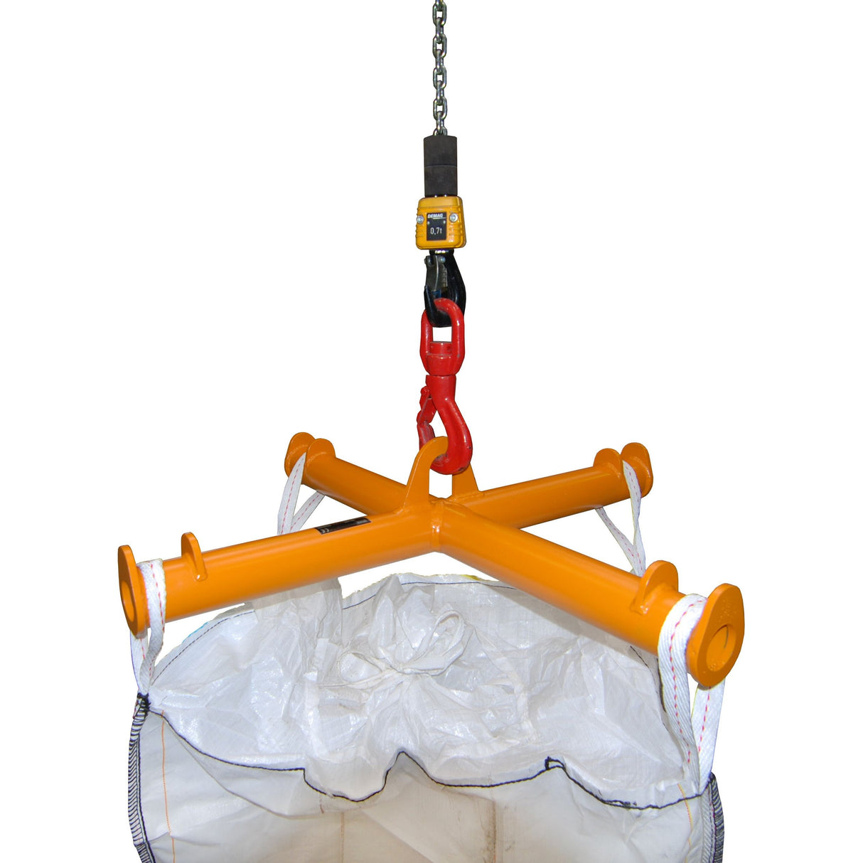 BAUER Südlohn Traverse für Big-Bags Typ TBB RAL 2000 Gelborange - Art.-Nr. 4453-20-0000-1