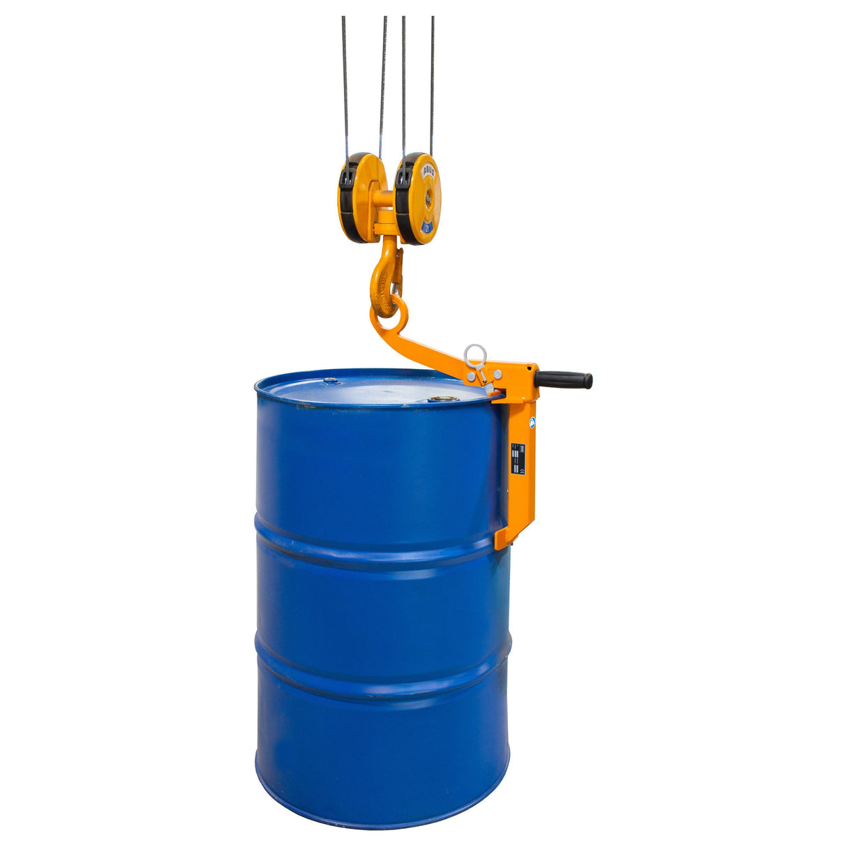 BAUER Südlohn Fassklemme Typ FKL RAL 2000 Gelborange - Art.-Nr. 4454-01-0000-1