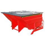 BAUER Südlohn Kippbehälter Typ BKC 300 RAL 3000 Feuerrot - Art.-Nr. 4456-01-0000-2
