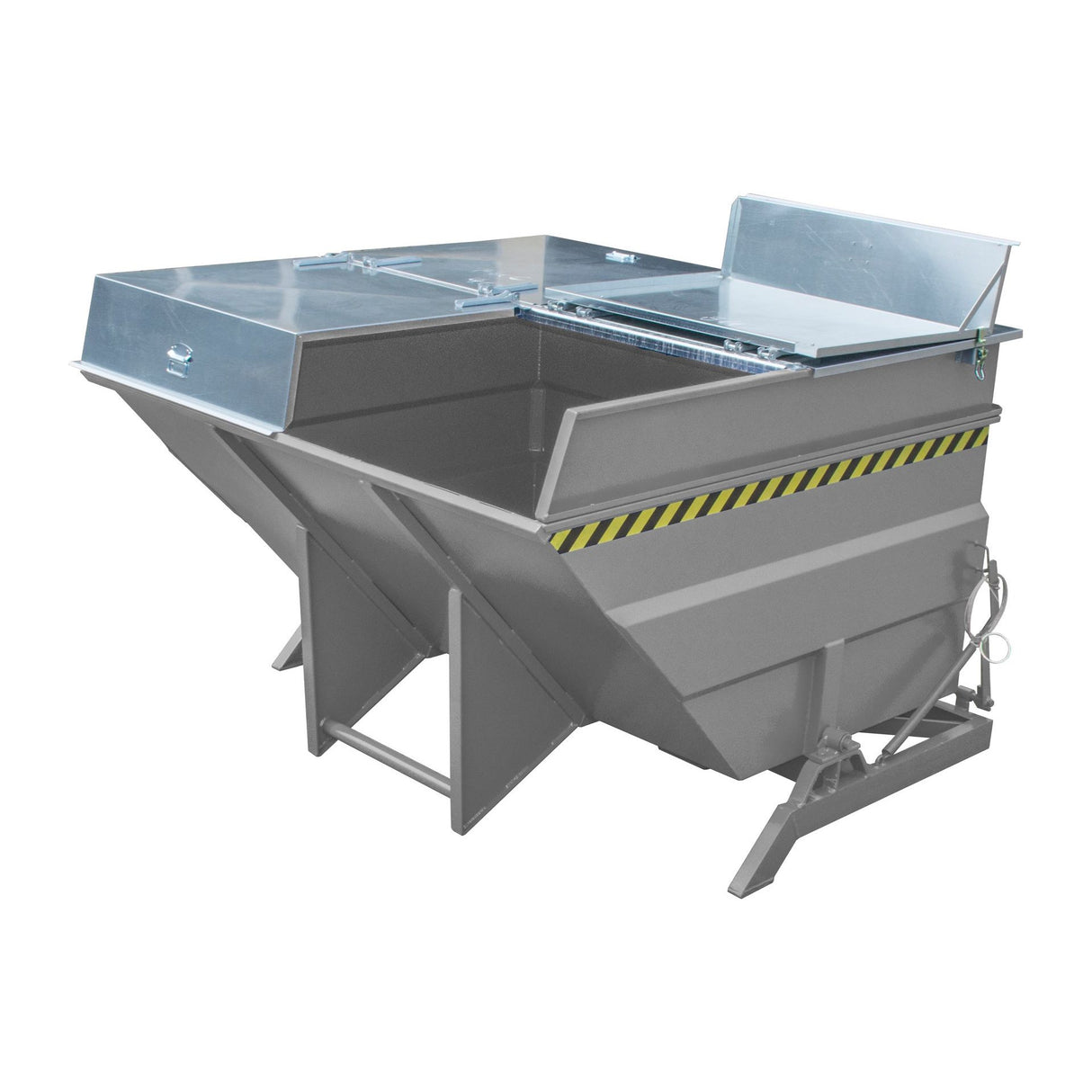 BAUER Südlohn Kippbehälter Typ BKC 400 RAL 7005 Mausgrau - Art.-Nr. 4456-02-0000-5