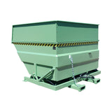 BAUER Südlohn Kippbehälter Typ BKC-H 500 RAL 6011 Resedagrün - Art.-Nr. 4456-06-0000-4