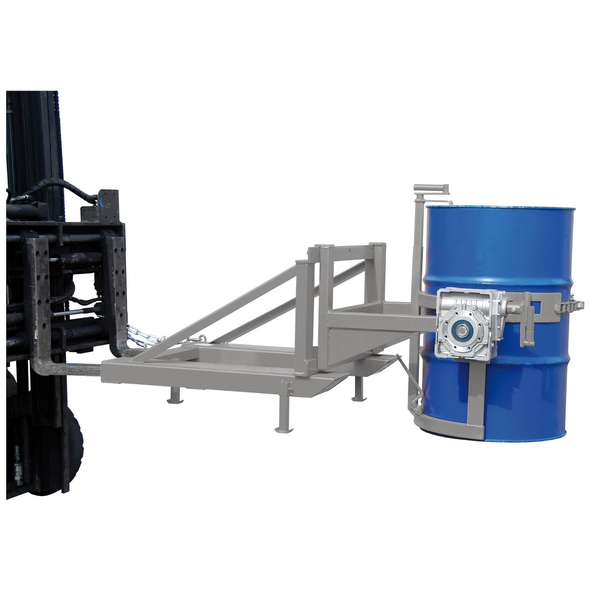 BAUER Südlohn Fasskipper Typ FD/L-HK RAL 7005 Mausgrau - Art.-Nr. 4457-01-0000-5