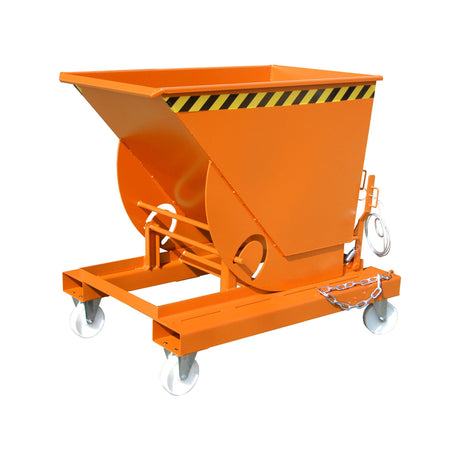 BAUER Südlohn Kippbehälter Typ AK 50 RAL 2000 Gelborange - Art.-Nr. 4462-01-0000-1