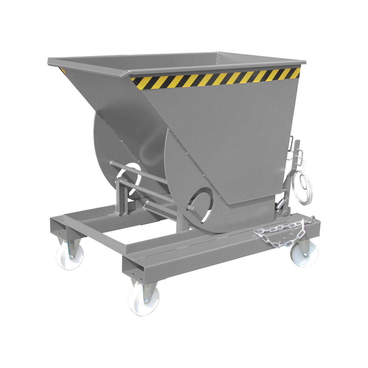 BAUER Südlohn Kippbehälter Typ AK 50 RAL 7005 Mausgrau - Art.-Nr. 4462-01-0000-5