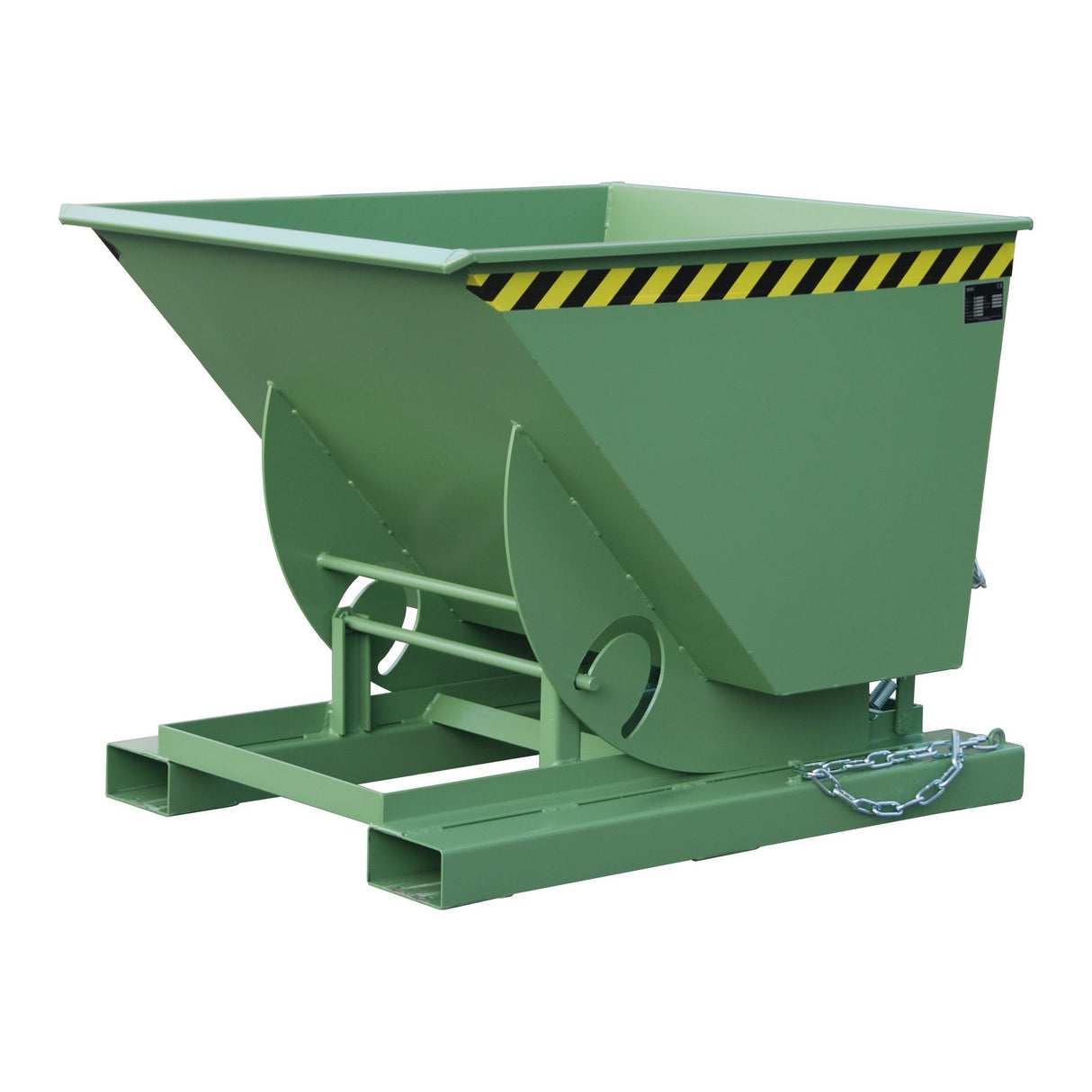 BAUER Südlohn Kippbehälter Typ AK 75 RAL 6011 Resedagrün - Art.-Nr. 4462-02-0000-4