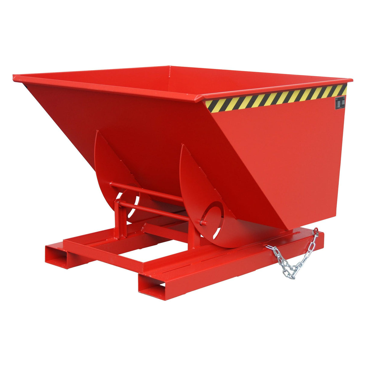BAUER Südlohn Kippbehälter Typ AK 100 RAL 3000 Feuerrot - Art.-Nr. 4462-03-0000-2
