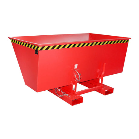 BAUER Südlohn Kippbehälter Typ AK 150 RAL 3000 Feuerrot - Art.-Nr. 4462-04-0000-2
