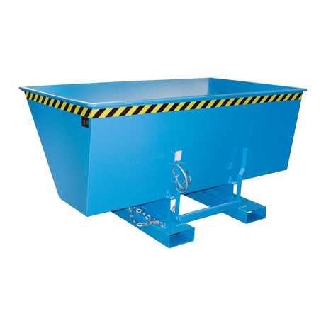 BAUER Südlohn Kippbehälter Typ AK 150 RAL 5012 Lichtblau - Art.-Nr. 4462-04-0000-3