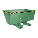 BAUER Südlohn Kippbehälter Typ AK 150 RAL 6011 Resedagrün - Art.-Nr. 4462-04-0000-4