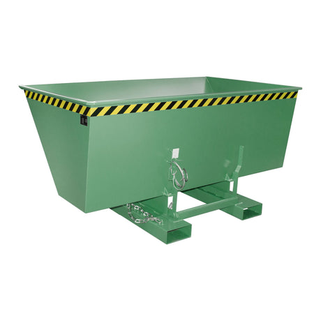 BAUER Südlohn Kippbehälter Typ AK 150 RAL 6011 Resedagrün - Art.-Nr. 4462-04-0000-4