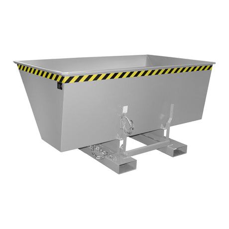 BAUER Südlohn Kippbehälter Typ AK 150 RAL 7005 Mausgrau - Art.-Nr. 4462-04-0000-5
