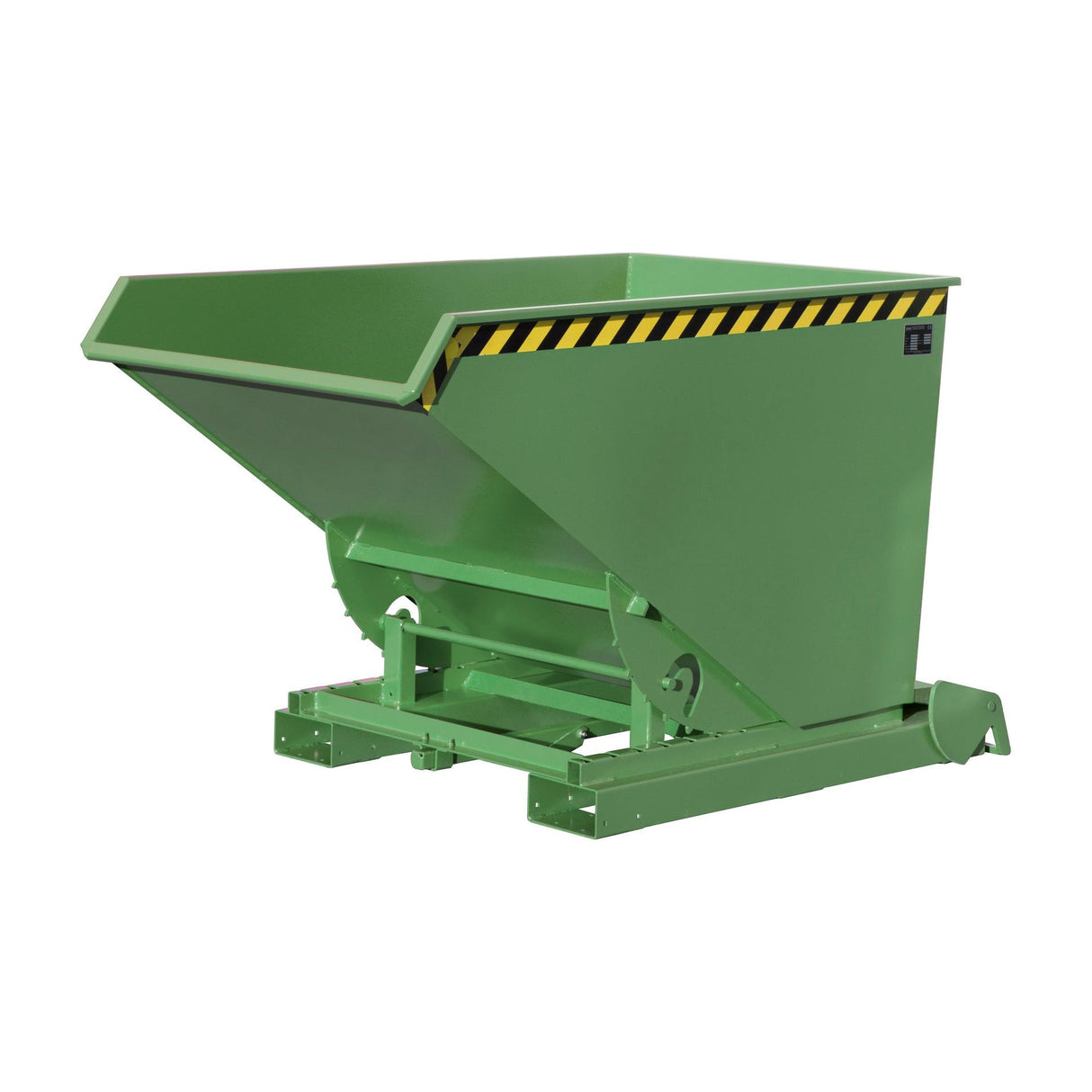 BAUER Südlohn Automatischer Kippbehälter Kippbehälter Typ 4A 1200 RAL 6011 Resedagrün - Art.-Nr. 4462-44-0000-4