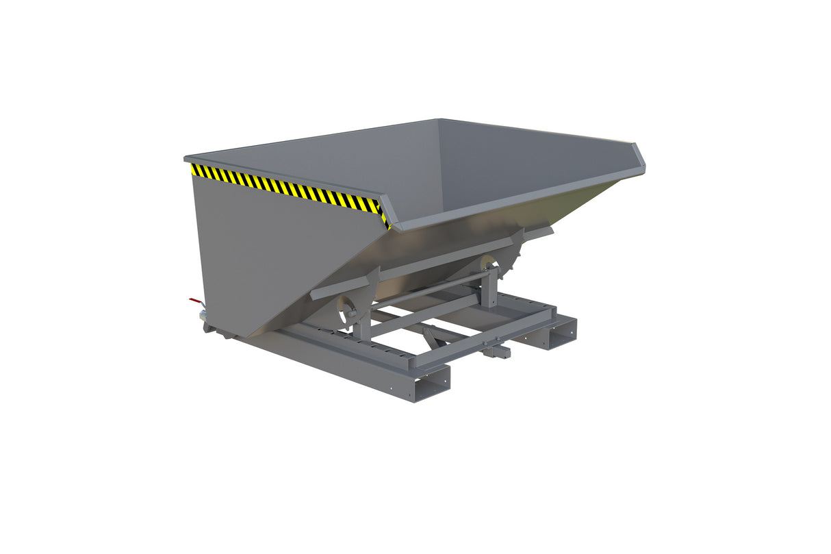 BAUER Südlohn Späne-Kippbehälter Typ S4A 900 RAL 7005 Mausgrau - Art.-Nr. 4462-47-0000-5