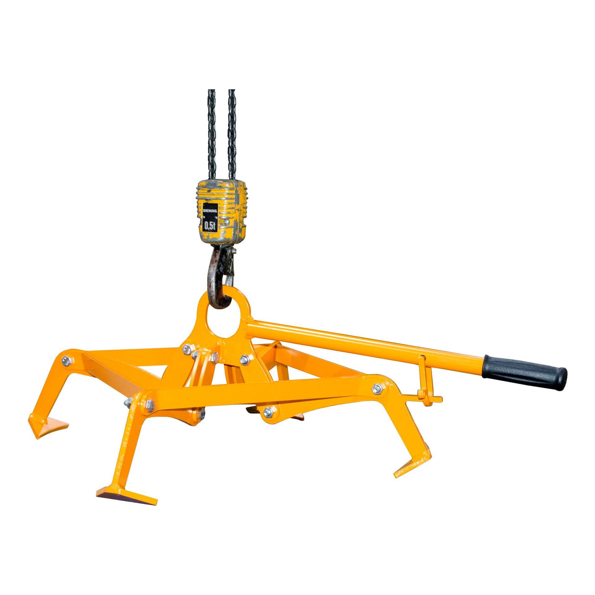 BAUER Südlohn Fassgreifer Typ 4P-D220 RAL 2000 Gelborange - Art.-Nr. 4463-14-0000-1