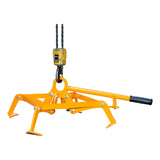 BAUER Südlohn Fassgreifer Typ 4P-D220 RAL 2000 Gelborange - Art.-Nr. 4463-14-0000-1