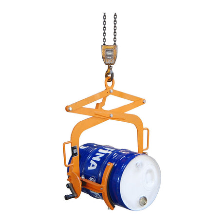 BAUER Südlohn Fasswendezange Typ FWZ-60 RAL 2000 Gelborange - Art.-Nr. 4463-18-0000-1