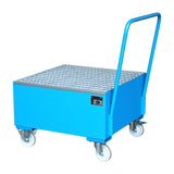 BAUER Südlohn Fahrbare Auffangwanne 2000 Typ 2004 / 2005 RAL 5012 Lichtblau - Art.-Nr. 4471-05-0000-3