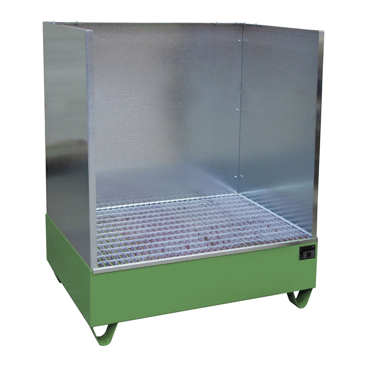 BAUER Südlohn Auffangwanne 2000 Typ 2018/SW / 2019/SW RAL 6011 Resedagrün - Art.-Nr. 4471-07-2000-4