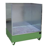 BAUER Südlohn Auffangwanne 2000 Typ 2018/SW / 2019/SW RAL 6011 Resedagrün - Art.-Nr. 4471-07-2000-4