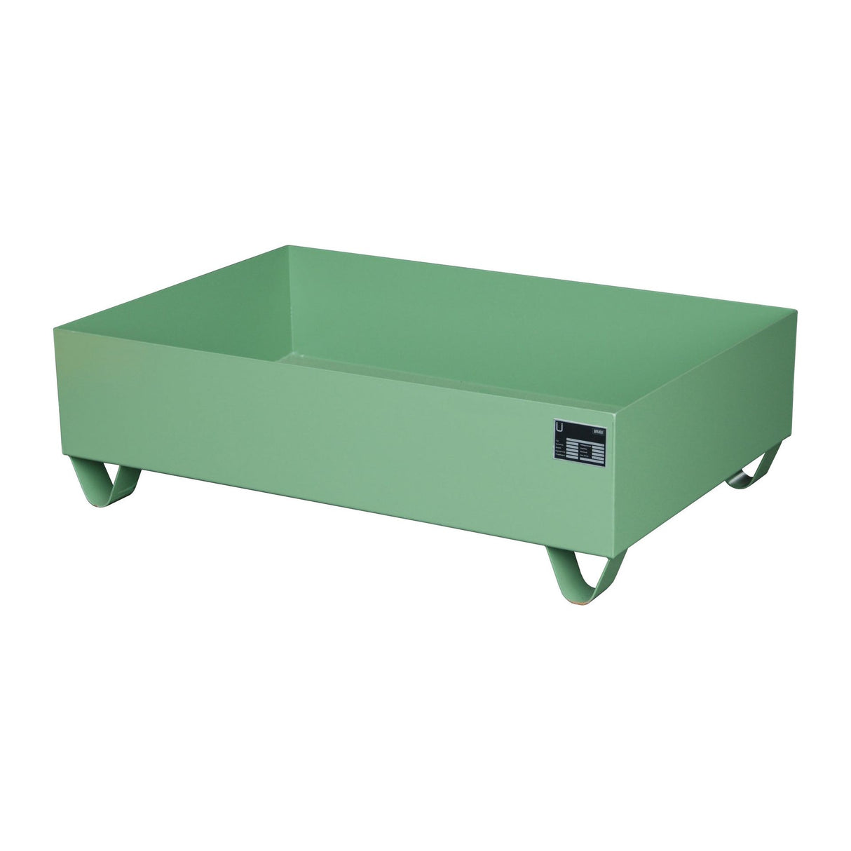 BAUER Südlohn Auffangwanne 2000 Typ 2016 / 2017 RAL 6011 Resedagrün - Art.-Nr. 4471-08-0000-4