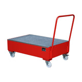 BAUER Südlohn Fahrbare Auffangwanne 2000 Typ 2020 / 2021 RAL 3000 Feuerrot - Art.-Nr. 4471-11-0000-2