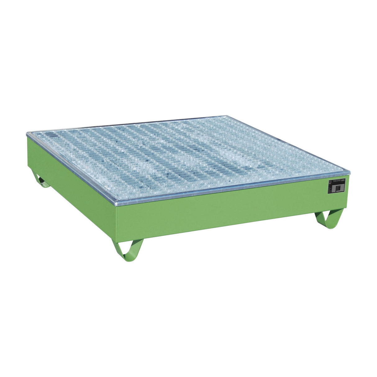 BAUER Südlohn Auffangwanne Typ AW-4/A/PE RAL 6011 Resedagrün - Art.-Nr. 4471-30-0000-4