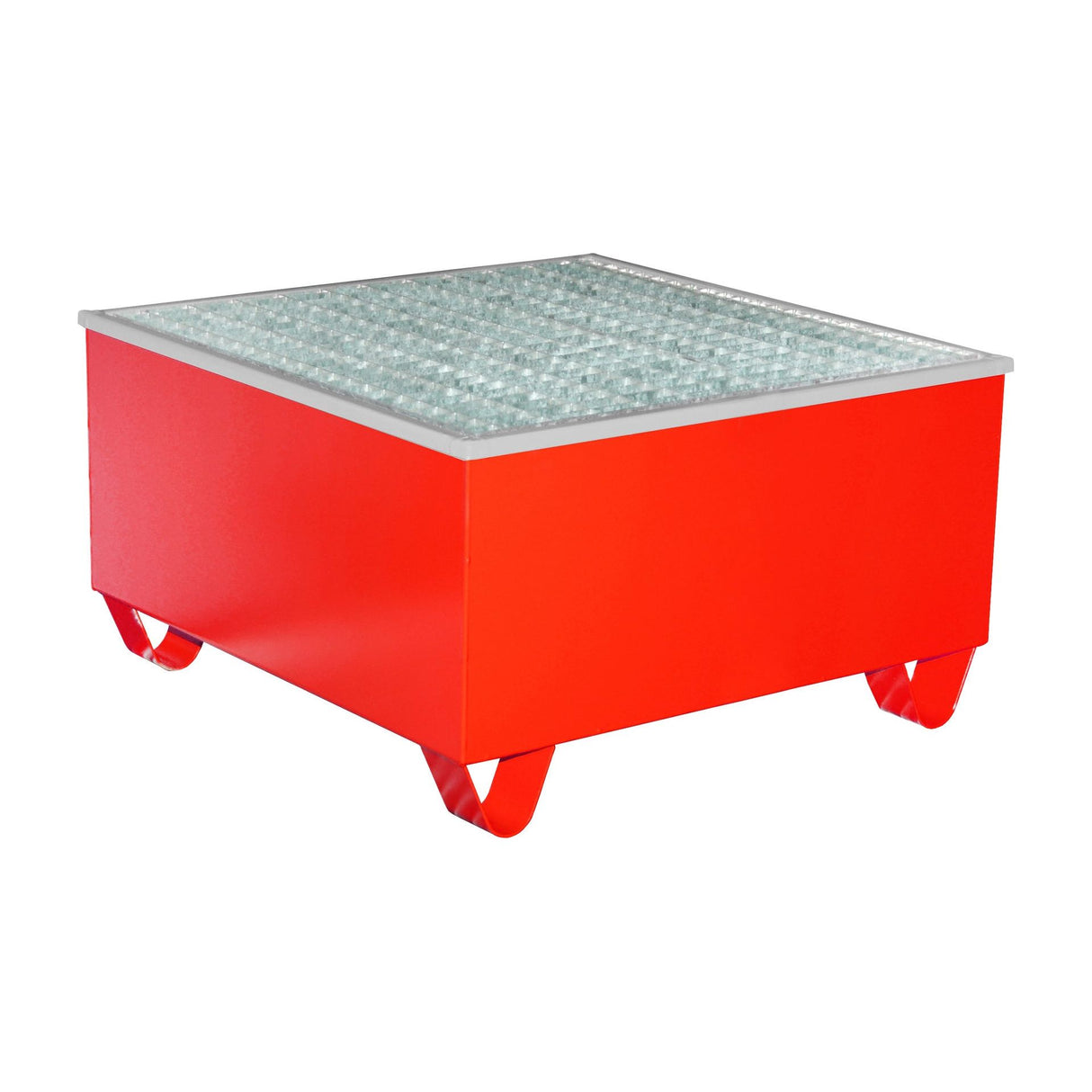 BAUER Südlohn Auffangwanne Typ AW-1/PE RAL 3000 Feuerrot - Art.-Nr. 4471-34-0000-2