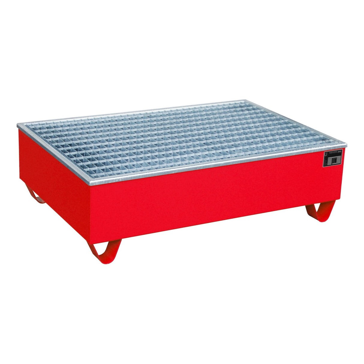 BAUER Südlohn Auffangwanne Typ AW-2/PE RAL 3000 Feuerrot - Art.-Nr. 4471-35-0000-2