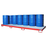 BAUER Südlohn Auffangwanne Typ AW-12 RAL 3000 Feuerrot - Art.-Nr. 4471-41-0000-2