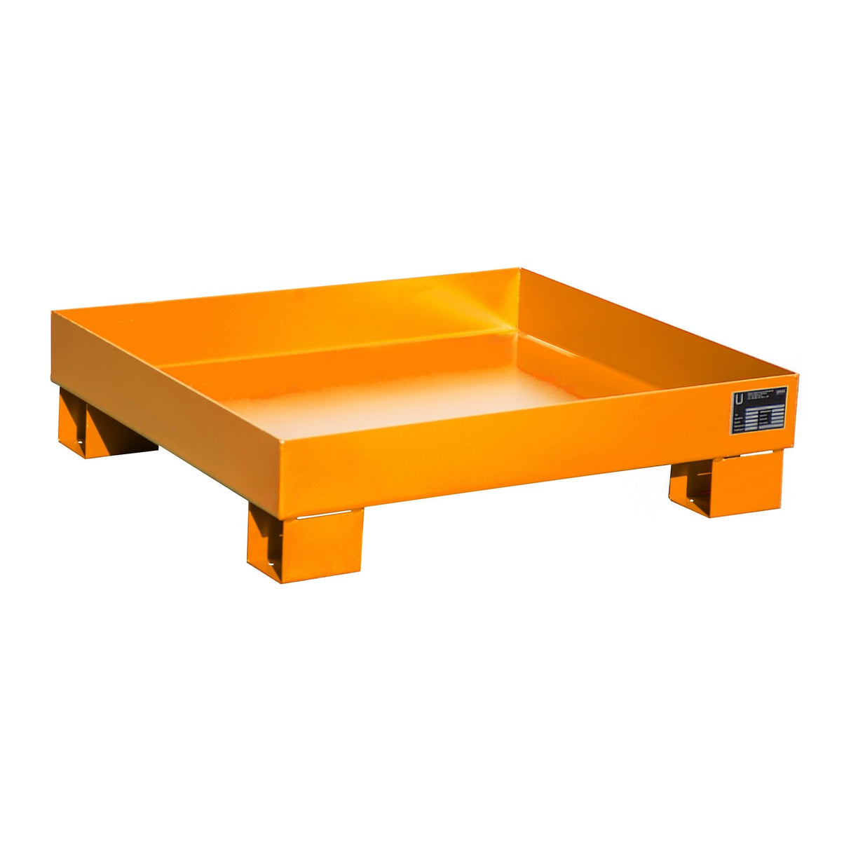 BAUER Südlohn Auffangwanne Typ AW 60-2 RAL 2000 Gelborange - Art.-Nr. 4471-51-0000-1