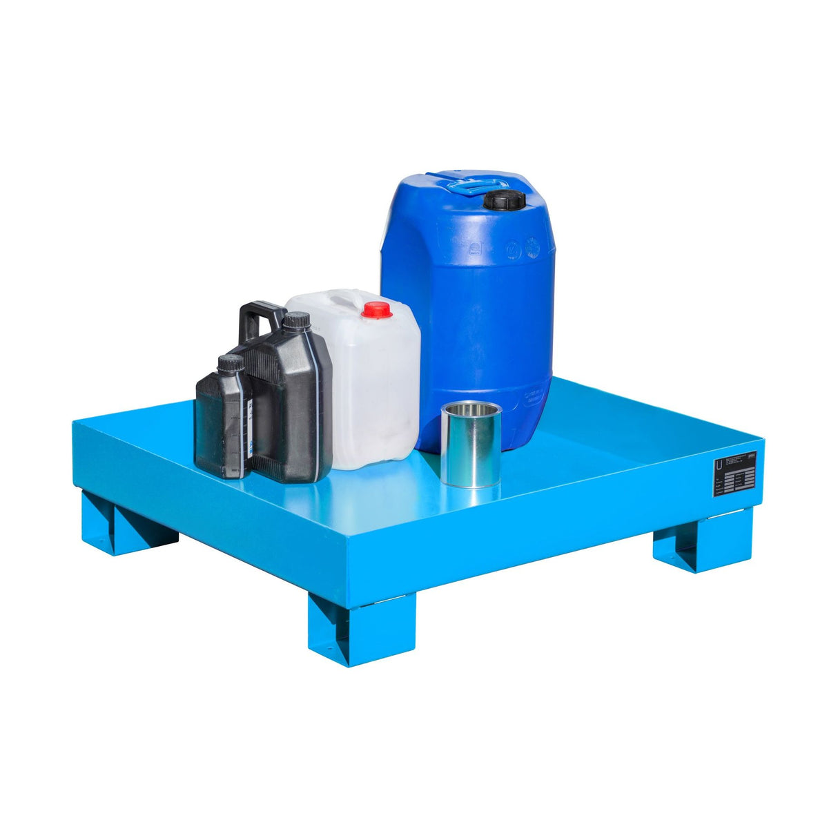 BAUER Südlohn Auffangwanne Typ AW 60-2 RAL 5012 Lichtblau - Art.-Nr. 4471-51-0000-3