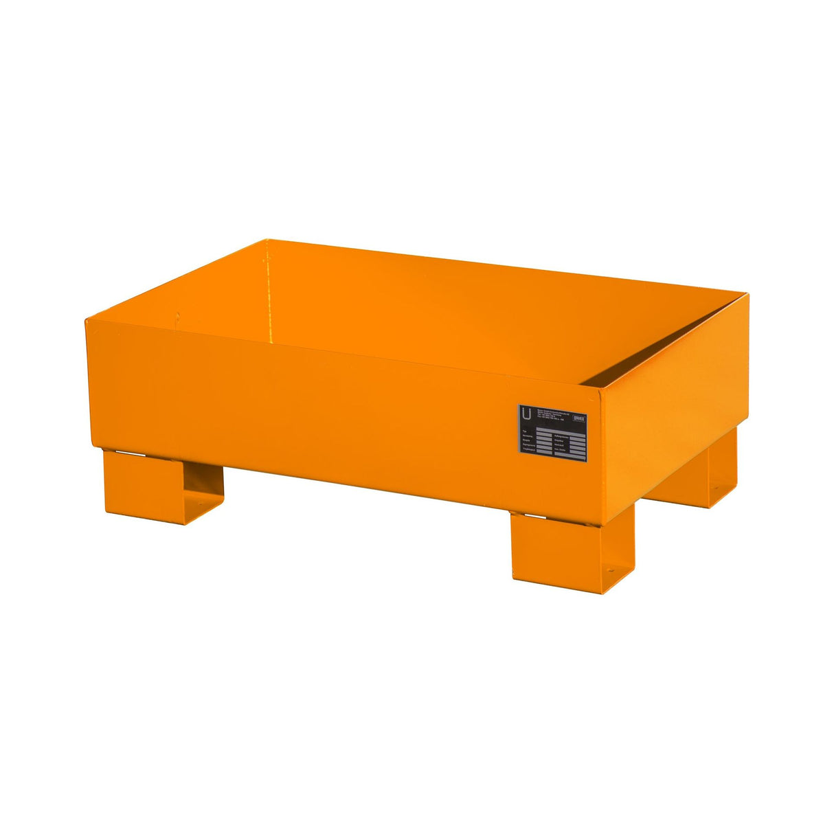 BAUER Südlohn Auffangwanne Typ AW 60-1 RAL 2000 Gelborange - Art.-Nr. 4471-52-0000-1