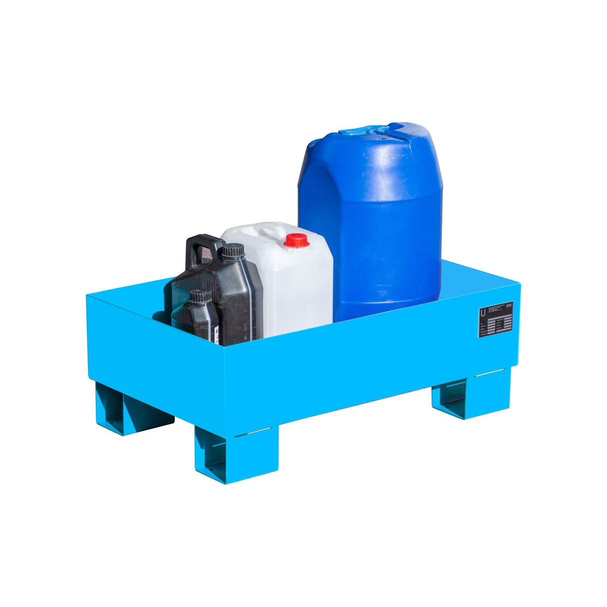 BAUER Südlohn Auffangwanne Typ AW 60-1 RAL 5012 Lichtblau - Art.-Nr. 4471-52-0000-3