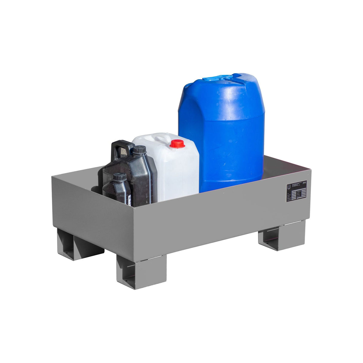 BAUER Südlohn Auffangwanne Typ AW 60-1 RAL 7005 Mausgrau - Art.-Nr. 4471-52-0000-5