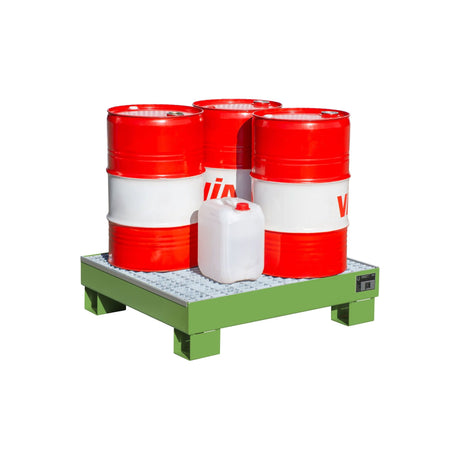 BAUER Südlohn Auffangwanne Typ AW 60-2/M RAL 6011 Resedagrün - Art.-Nr. 4471-57-0000-4