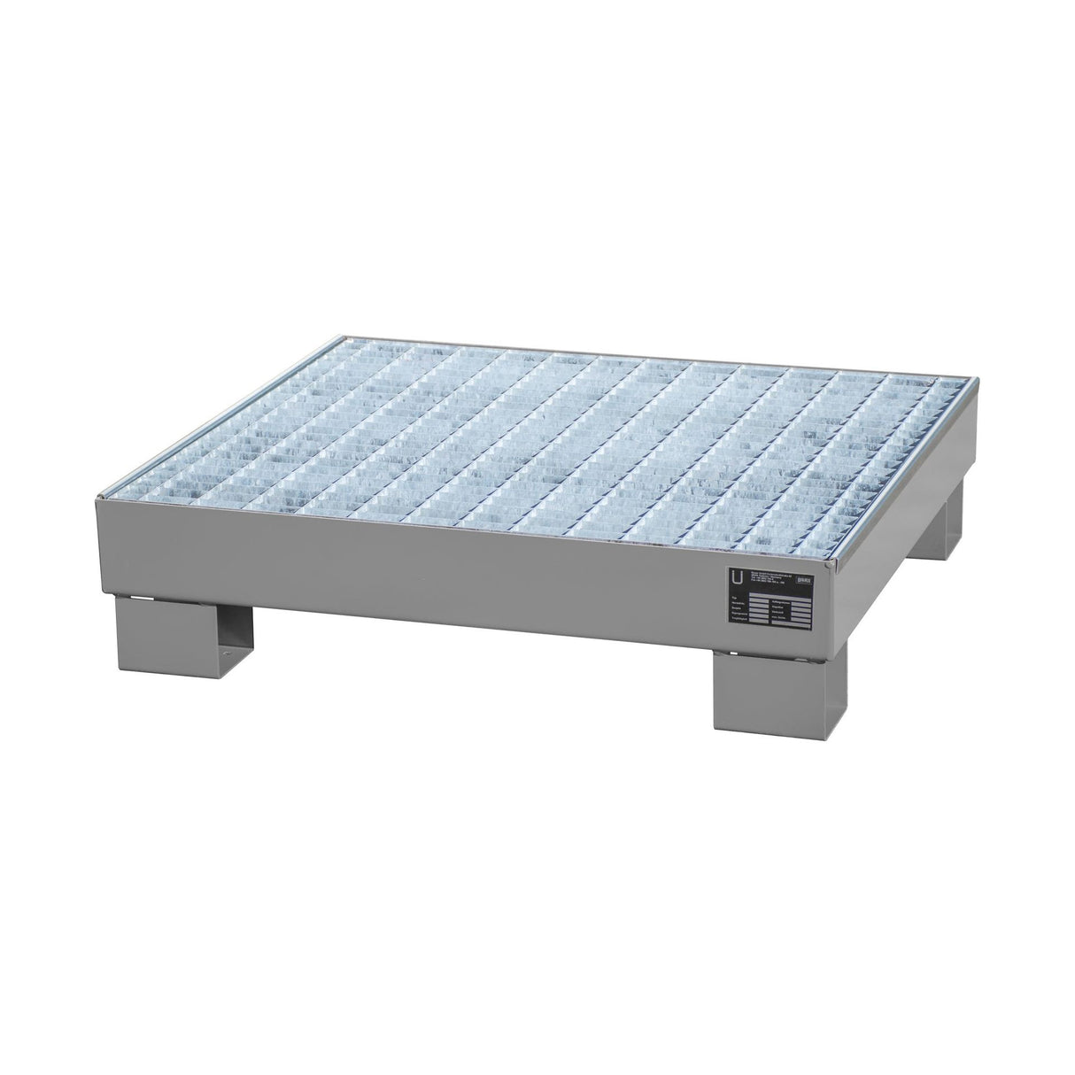 BAUER Südlohn Auffangwanne Typ AW 60-2/M RAL 7005 Mausgrau - Art.-Nr. 4471-57-0000-5