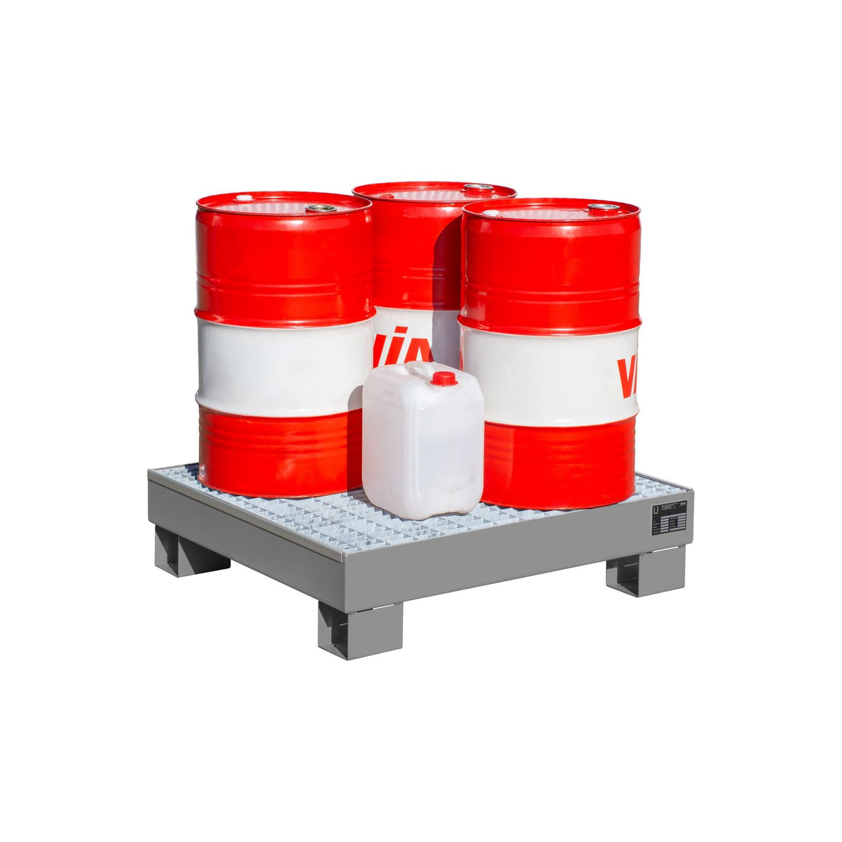 BAUER Südlohn Auffangwanne Typ AW 60-2/M RAL 7005 Mausgrau - Art.-Nr. 4471-57-0000-5