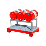 BAUER Südlohn Auffangwanne Typ AW 60-3/M RAL 3000 Feuerrot - Art.-Nr. 4471-58-0000-2