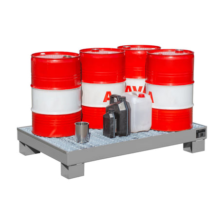 BAUER Südlohn Auffangwanne Typ AW 60-3/M RAL 7005 Mausgrau - Art.-Nr. 4471-58-0000-5