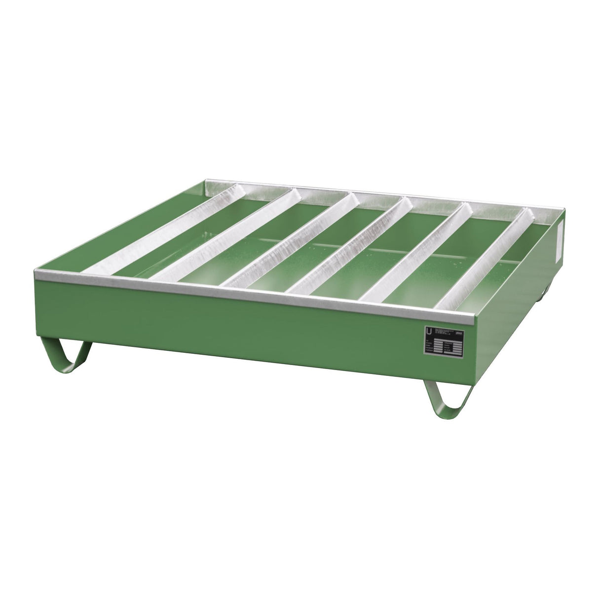 BAUER Südlohn Profilwanne Typ PW 200-4 RAL 6011 Resedagrün - Art.-Nr. 4471-83-0000-4