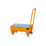 BAUER Südlohn Fahrbare Auffangwanne Auffangwanne Typ AW 60-1 SR RAL 2000 Gelborange - Art.-Nr. 4471-92-0000-1