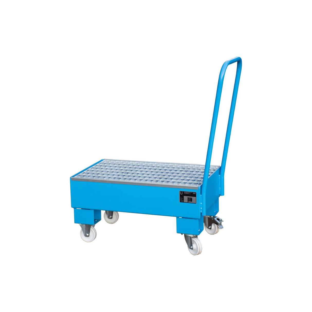 BAUER Südlohn Fahrbare Auffangwanne Auffangwanne Typ AW 60-1 SR RAL 5012 Lichtblau - Art.-Nr. 4471-92-0000-3